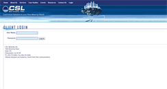 Desktop Screenshot of documents.cslservices.com