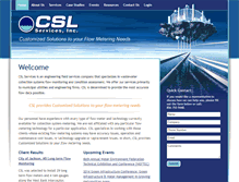 Tablet Screenshot of cslservices.com